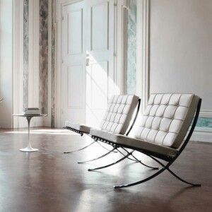 KNOLL Barcelona chair, sedia